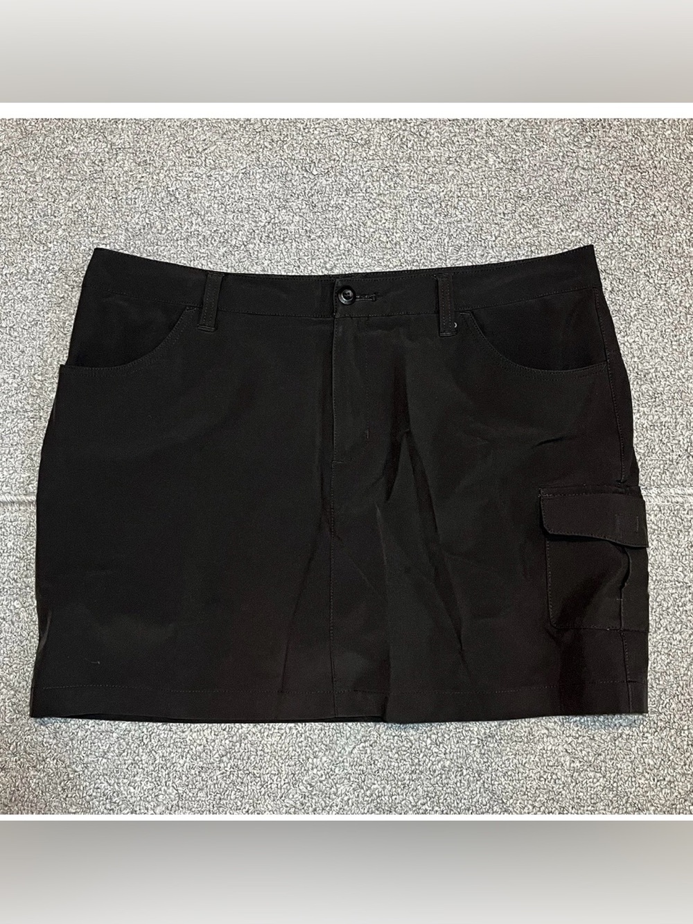 Eddie Bauer Black Lined Skort Women’s Size 14